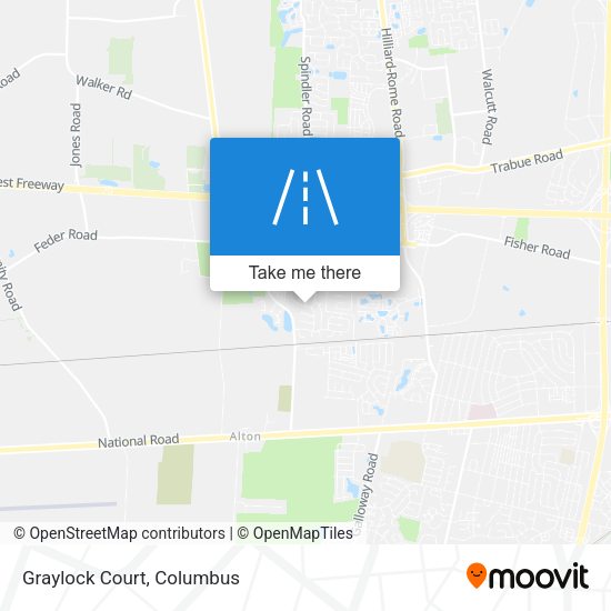 Mapa de Graylock Court