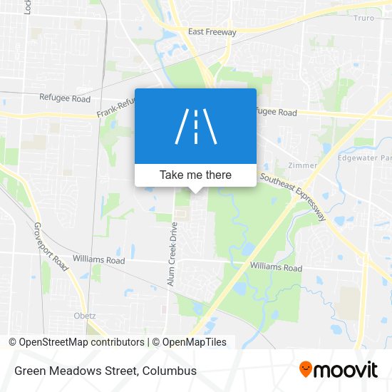 Green Meadows Street map