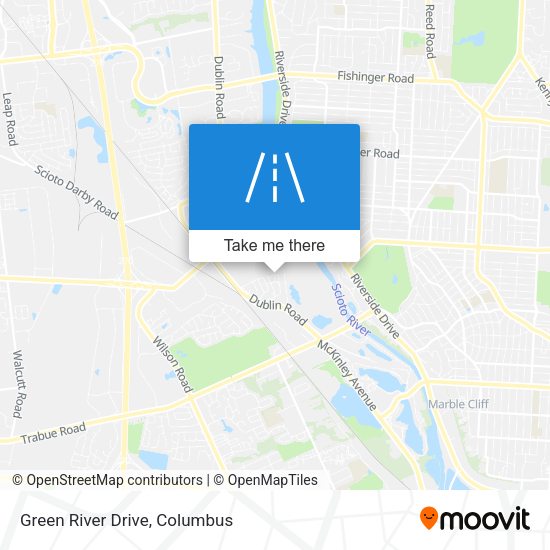 Green River Drive map