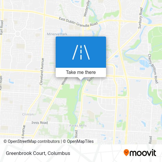 Mapa de Greenbrook Court