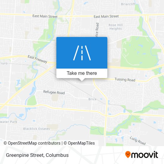 Mapa de Greenpine Street