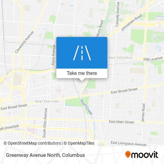 Greenway Avenue North map