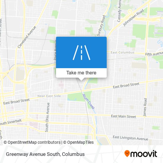 Mapa de Greenway Avenue South