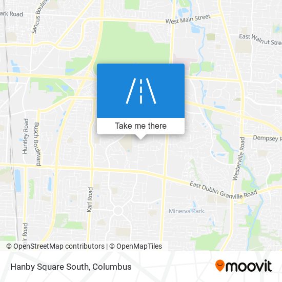 Hanby Square South map