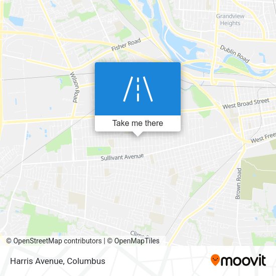 Mapa de Harris Avenue