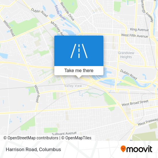 Mapa de Harrison Road