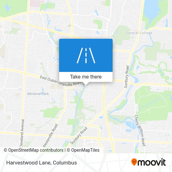 Mapa de Harvestwood Lane