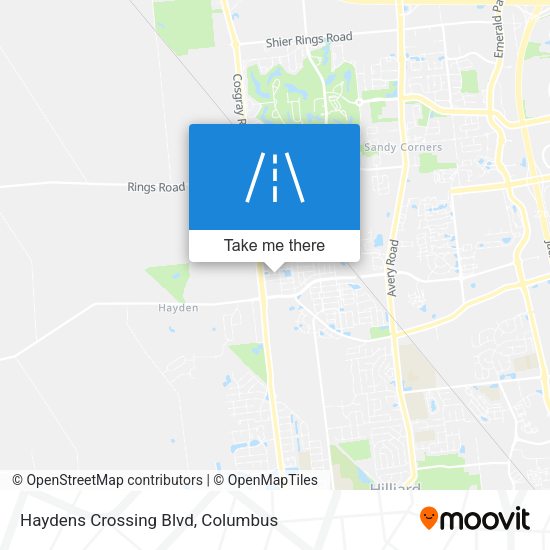 Haydens Crossing Blvd map