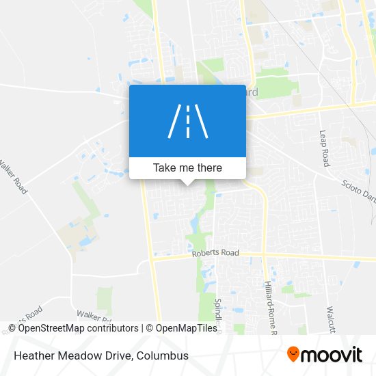 Heather Meadow Drive map