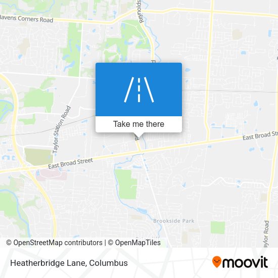 Mapa de Heatherbridge Lane