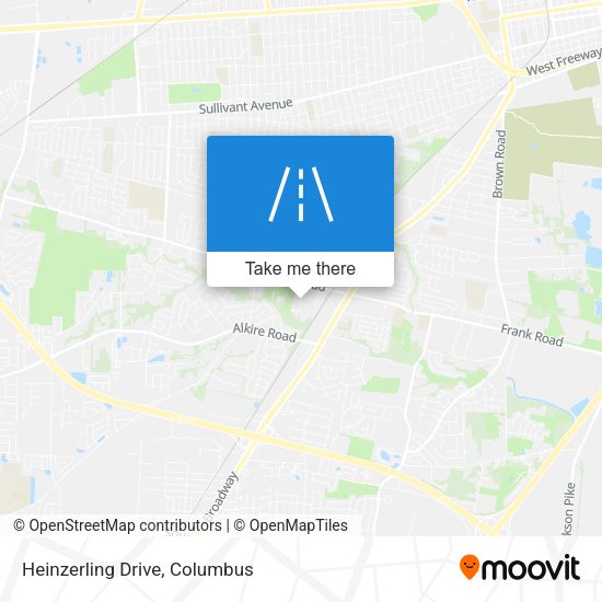 Heinzerling Drive map