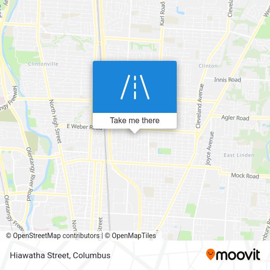 Mapa de Hiawatha Street