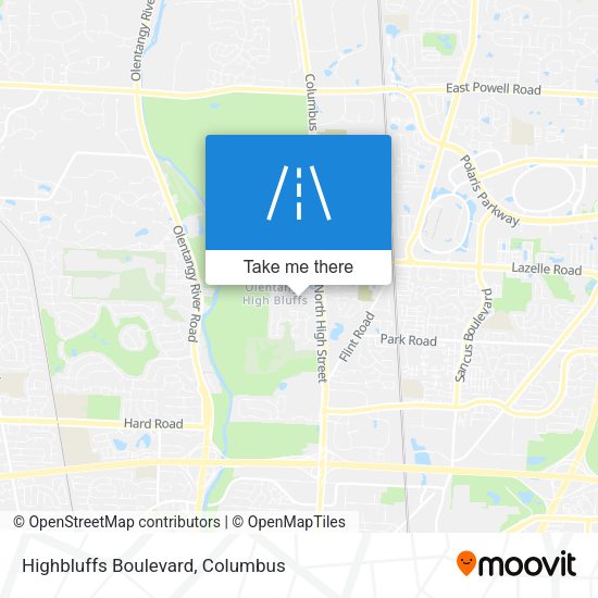 Highbluffs Boulevard map