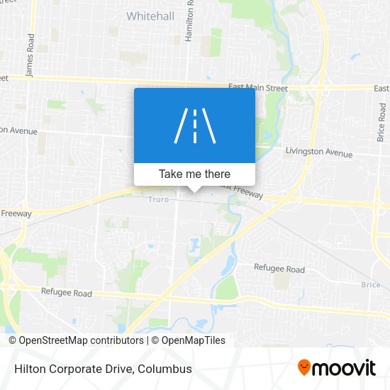 Hilton Corporate Drive map