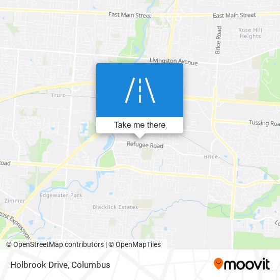 Holbrook Drive map