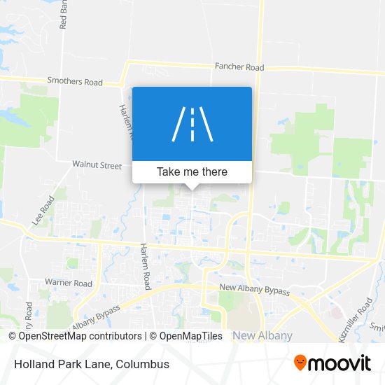Mapa de Holland Park Lane