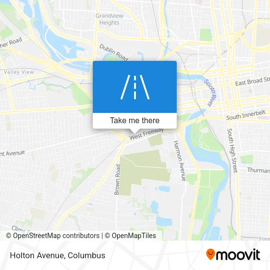 Holton Avenue map
