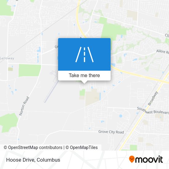Mapa de Hoose Drive