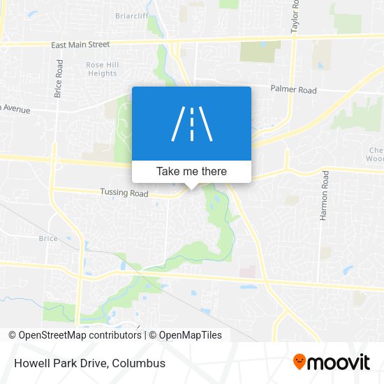 Mapa de Howell Park Drive