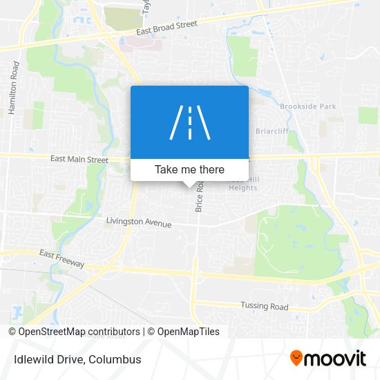 Mapa de Idlewild Drive