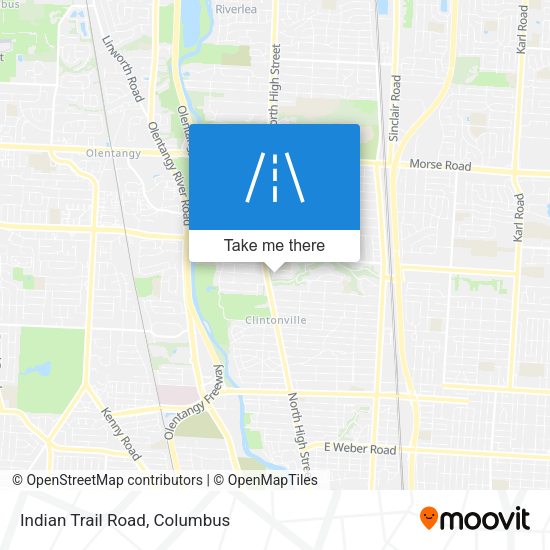 Mapa de Indian Trail Road