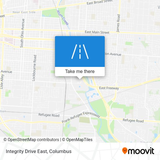 Integrity Drive East map