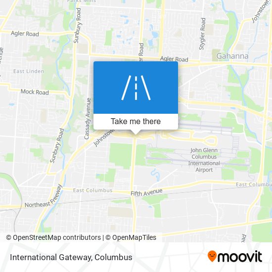 Mapa de International Gateway
