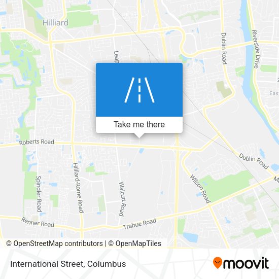 Mapa de International Street