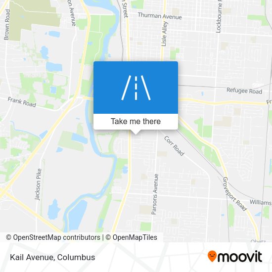 Mapa de Kail Avenue