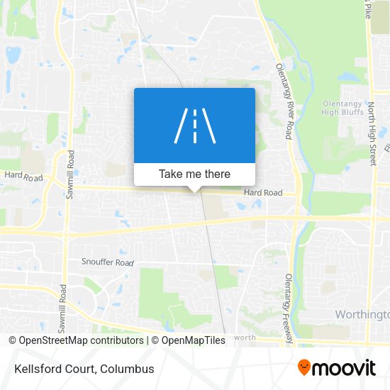 Mapa de Kellsford Court