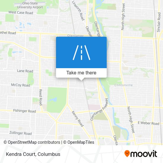 Mapa de Kendra Court