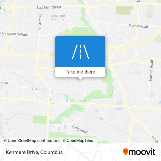 Mapa de Kenmare Drive