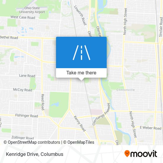 Mapa de Kenridge Drive