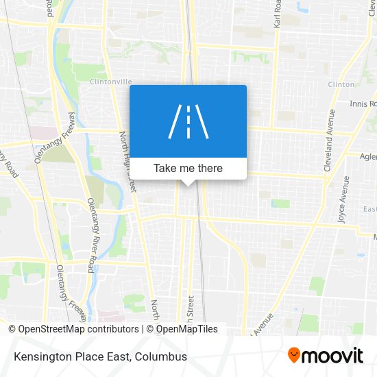 Mapa de Kensington Place East