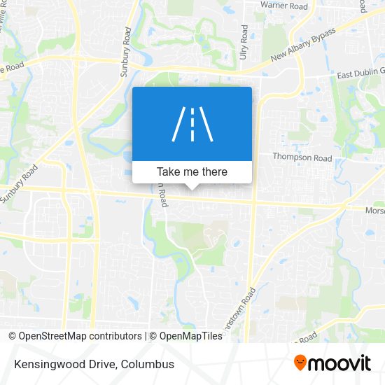 Mapa de Kensingwood Drive
