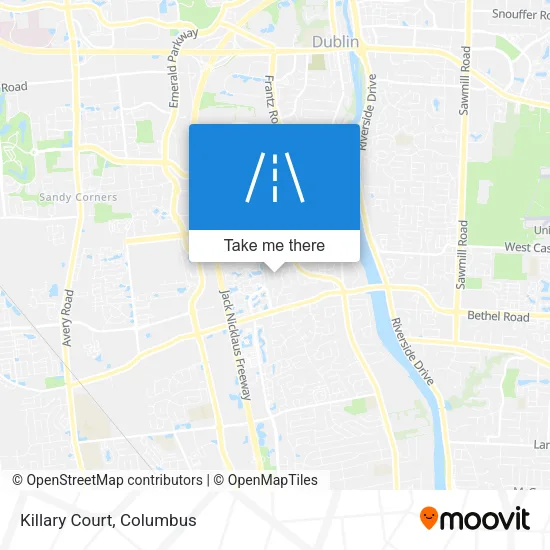 Killary Court map