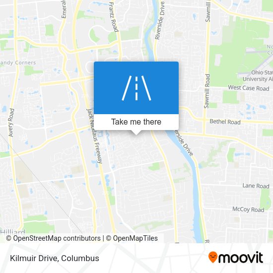 Mapa de Kilmuir Drive