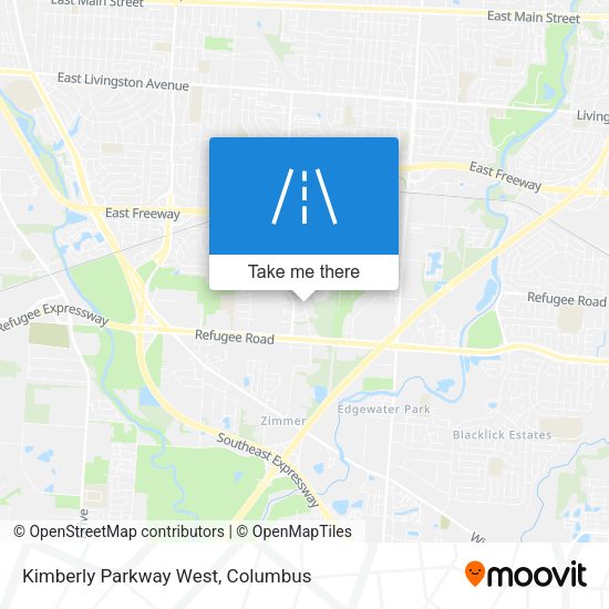 Kimberly Parkway West map