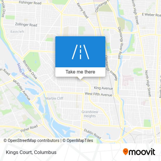 Mapa de Kings Court
