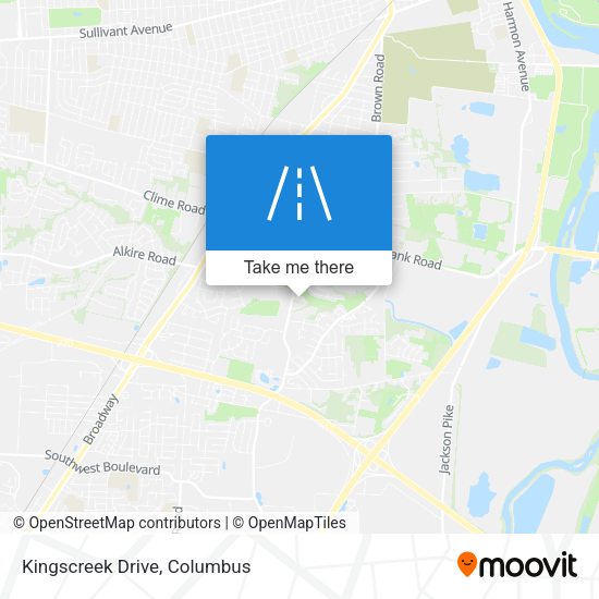 Kingscreek Drive map