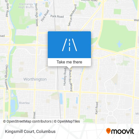 Kingsmill Court map