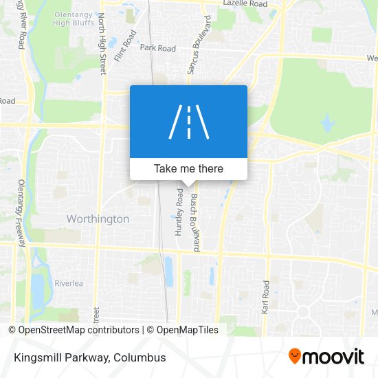 Kingsmill Parkway map