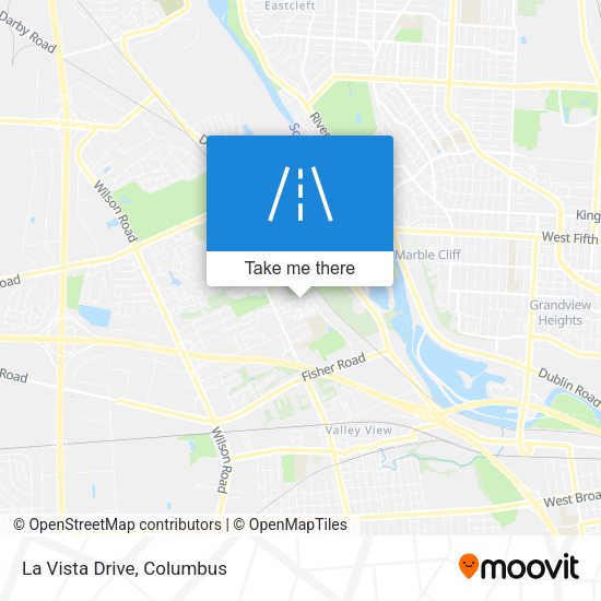 Mapa de La Vista Drive