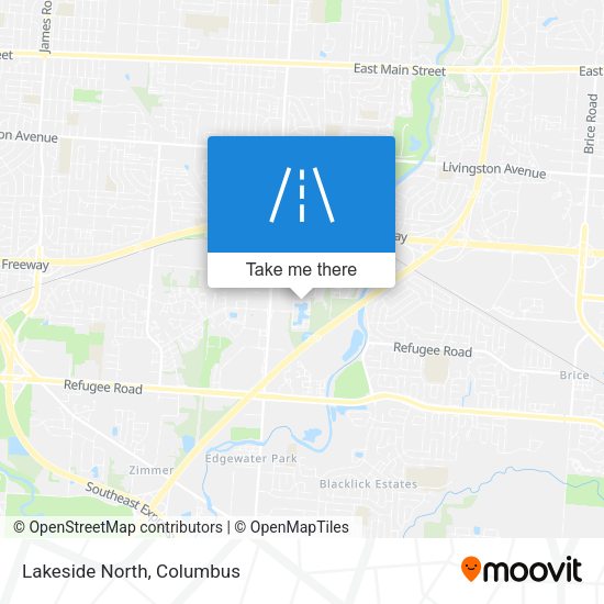 Mapa de Lakeside North