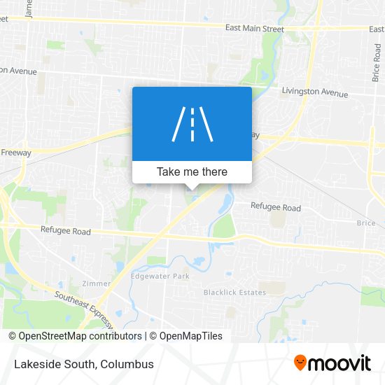 Mapa de Lakeside South