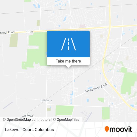 Mapa de Lakewell Court