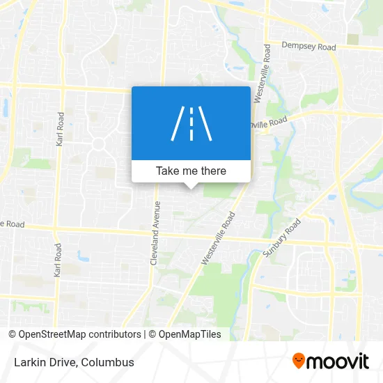 Larkin Drive map