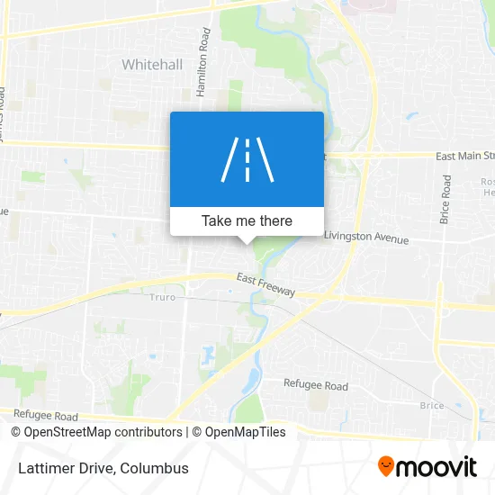 Lattimer Drive map