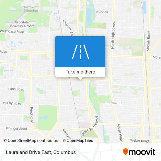 Mapa de Lauraland Drive East
