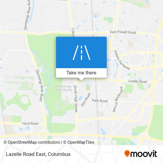 Mapa de Lazelle Road East